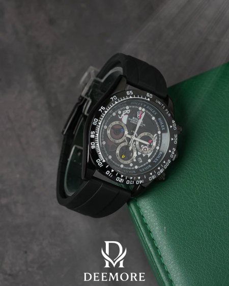 ساعة رولكس رجالي جلد